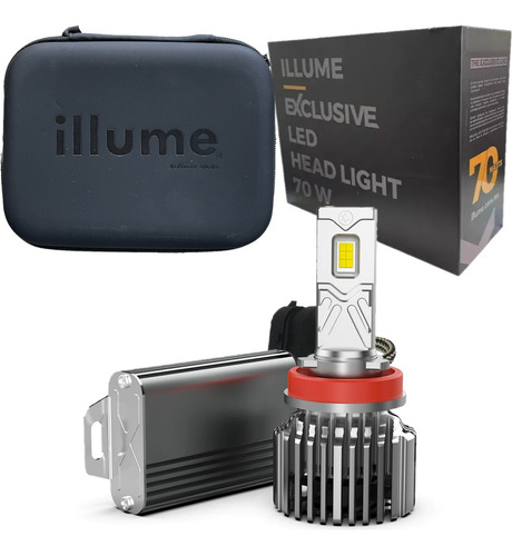 Focos Led Illume Exclusive H11 Can Bus 22000 Lumenes 70w