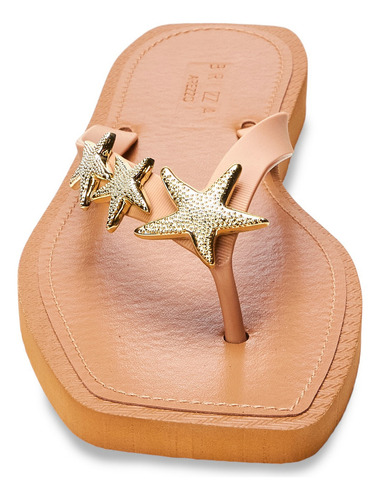 Chinelo Brizza Arezzo Feminino Casual Primavera