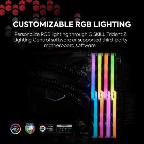 Memoria G.skill Trident Z Rgb Ddr4 32 Gb 3600 Mt/s Cl18
