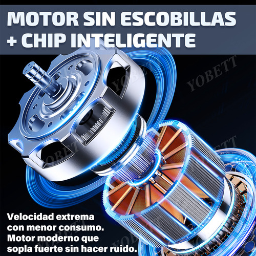 Mini Ventilador Portátil Recargable Turbo Potente Escritorio