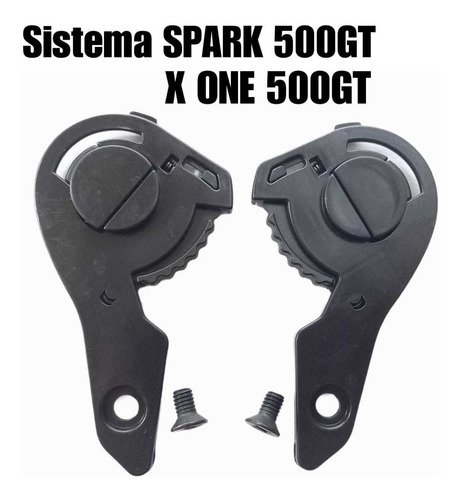 Sistemas/ Mecanismos/ Pivotes Para Casco Spark O X One 500 