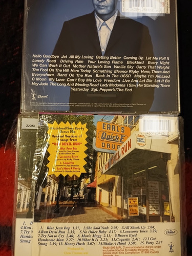 Paul Mccartney Run Devil Run / Paul Mccartney Back In The U. (Usado)