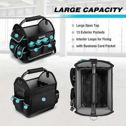 Bolsa Duradera Para Herramientas Duratech De 12 Pulgadas