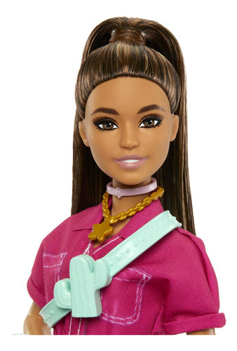 Barbie La Película Muñeca Traje De Moda Rosa