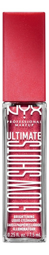 NYX Professional Makeup Ultimate Glow Shots color de la sombra rasberry rave 