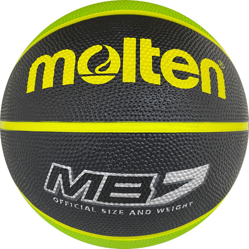 Balón De Baloncesto Molten 8 Paneles Mb7 Kg #7 Verde