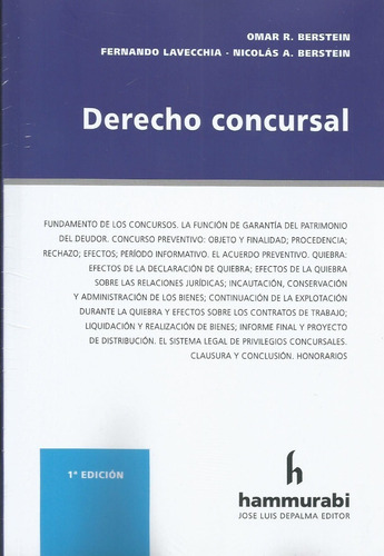 Derecho Concursal Berstein 