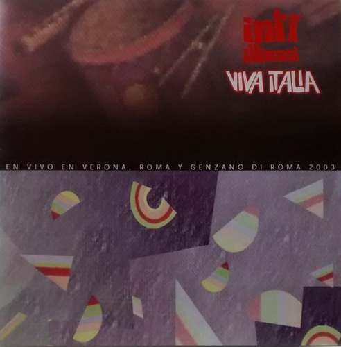 Inti-illimani Viva Italia Cd Nuevo Cl Musicovinyl