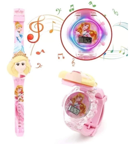 Relojes Infantiles Digital Personajes Con Luz Y Sonido