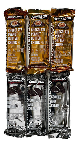 Kirkland Signature Barras De Proteínas Con Sabor A Mantequil