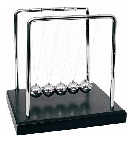 Newtons Cradle, Demuestre Las Leyes De Newton Con Swinging B