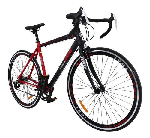 Bicicleta Monk Flug De Ruta R 700 Shimano 14 Vel Hot Sale Color Rojo