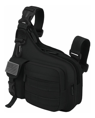 Imagen 2 de 4 de Mochila Táctica Maleta Mariconera East West Funda Pistola