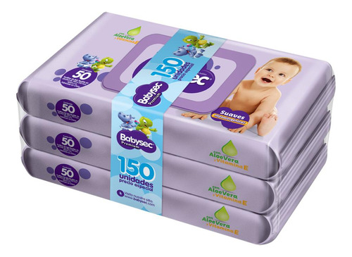 Toallitas Húmedas Babysec Premium X150