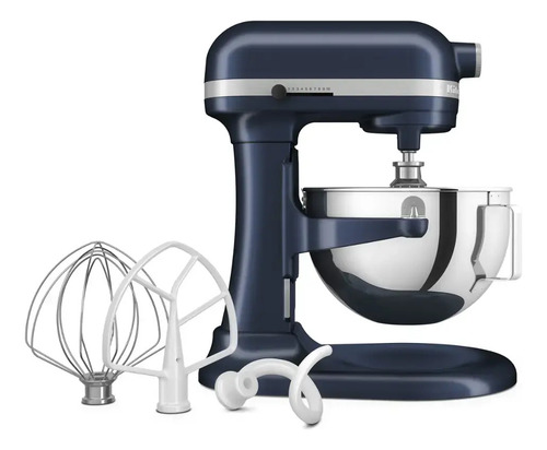 Batidora De Pie Kitchenaid De 5.5 Cuartos Tazón Elevable Ksm Color Azul Marino Frecuencia 60hz