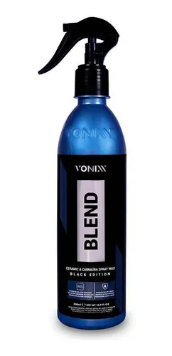 Cera Automotiva Liquida Blend Black Spray Vonixx Carnaúba