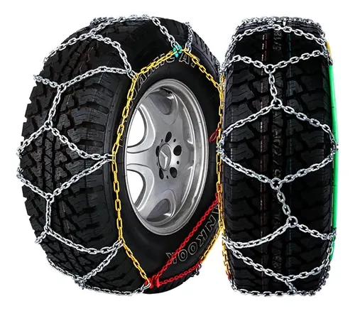 Cadenas Nieve Barro Antideslizante 12mm Auto Par - Cadenas
