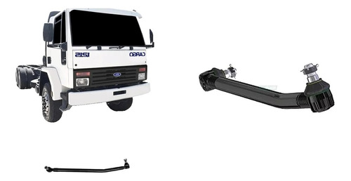 Barra Direcao Curta 945mm Ford Cargo 2628e 2622e 2632e 2932e