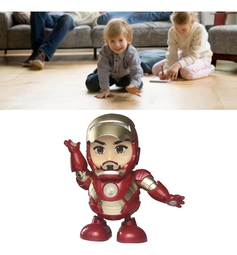 Juguete Robot Musical Interactivo De Personaje Iron Man
