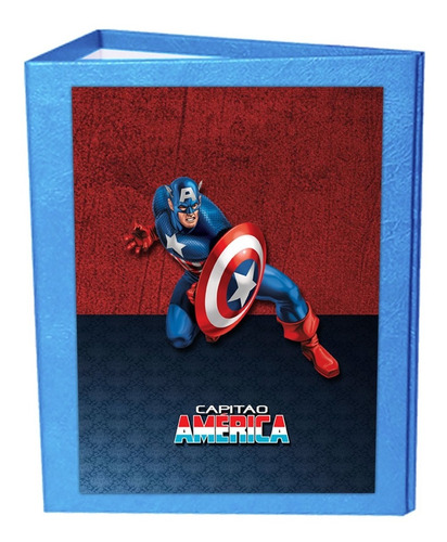 Álbum De Fotografia Dos Herois Marvel + 01 Brinde Especial