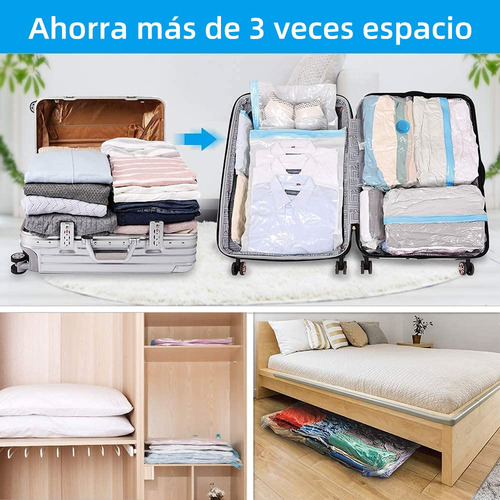 Bolsas De Almacenamiento Al Vacío, 11 Pack Reutilizables