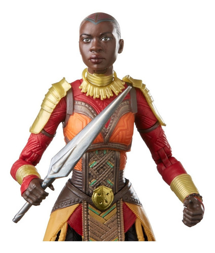 Figura De Acción Hasbro Marvel Legends Series Okoye 15cm