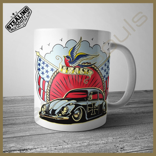 Taza Fierrera - Volkswagen #0004 | Gti / Kombi / Beetle / Vw