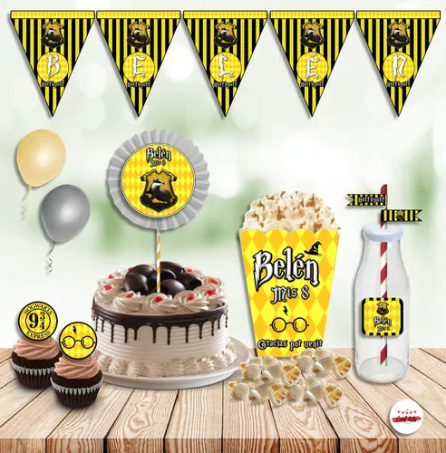 Kit imprimible para fiestas temática Harry Potter  Harry potter bday, Harry  potter birthday, Harry potter theme party