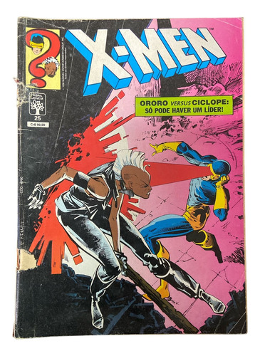  Revista Gibi X-men - N°.25 - Ororo Versus Ciclope
