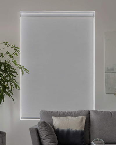 Persianas Enrollables Opacas 119 X 183 Cm Biso Blanco