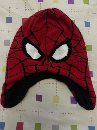 Gorro Spiderman Niño H&m T=5/8. Usado. (Usado)