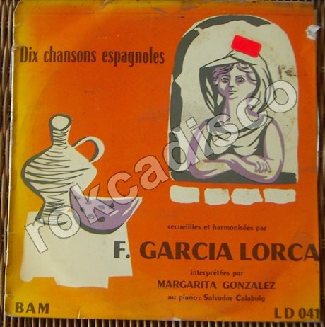 Españoles, Federico Garcia Lorca, Margarita Gonzalez, Lp 10´