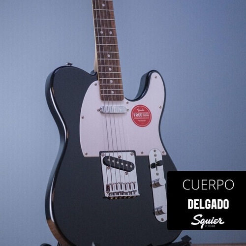 Imagen 10 de 10 de Guitarra Eléctrica Squier Bullet Telecaster Lrl Negra