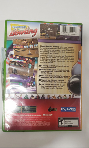 Video Juego  Bowling Xbox
