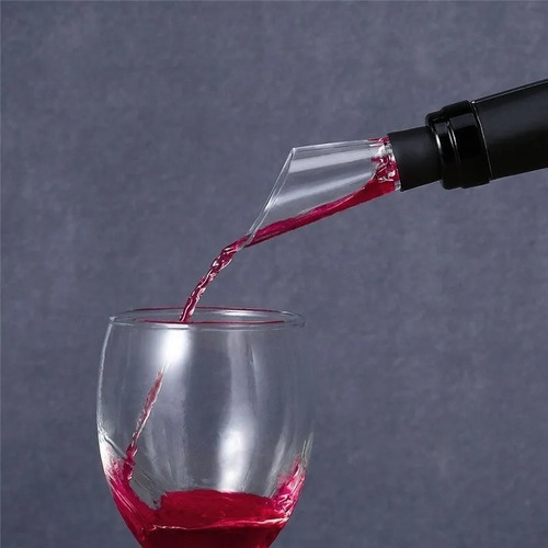Imagen 6 de 8 de Abridor De Botellas De Vino Eléctrico Sacacorchos + Cortador