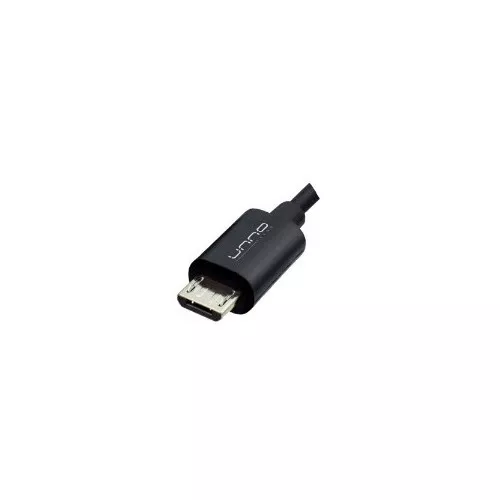 Cable Cargador Micro Usb Unno 1.5m Negro Celular Tablet