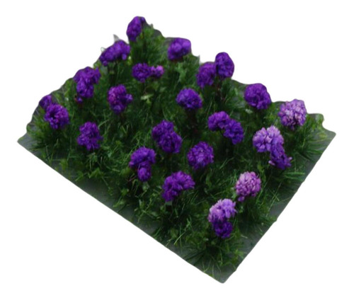 Simulación En Miniatura De Racimo De Flores Violeta