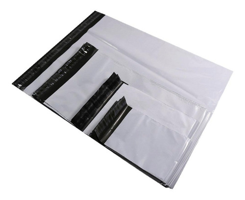 Embalagem Pp Saco Plástico Envelope Segurança 18x22 200 Uni