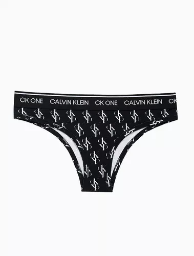 Calcinha Calvin Klein Tanga Connect Logo Original