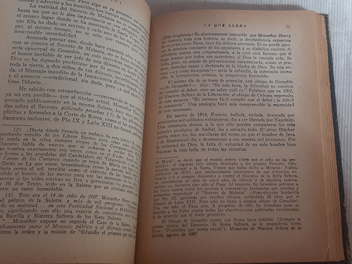 La Que Llora Leon Bloy Mundo Moderno 1947