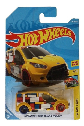 Ford Transit Connect Art Cars Hot Wheels 7/10 (352)