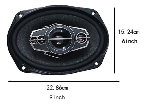 2 Uds Altavoces Estéreo Genéricos Para Coche Altavoces
