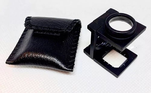 Lupa Cuenta Hilos 10x Lupa Plegable Con Bolsa 10x28mm