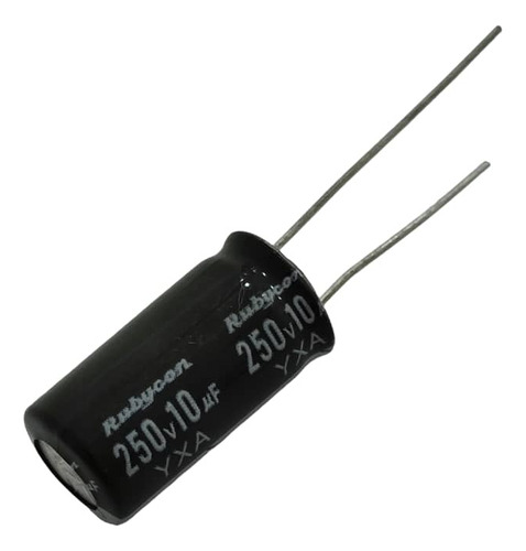 Capacitor 10uf 250v 105ºc Condensador (pack 6 Unidades) 