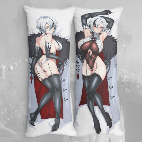 Cojín Dakimakura Arlechino Genshin Impact 150x50 Relleno 