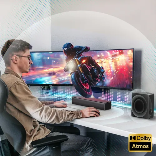 Barra De Sonido Completa Con Dolby Atmos Y Subwoofer