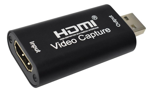 Capturadora Video Hdmi 1080p Graba En Pendrive O Disco Duro