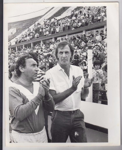 Foto Cesar Luis Menotti Año 1984 Diario La Voz Original