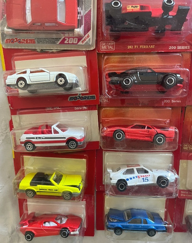 Imagen 3 de 10 de Colección Copec 1989 Majorette 20 Autos Nuevos Sellados