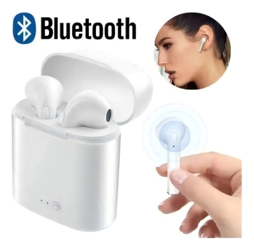 Fone De Ouvido Sem Fio I12 Bluetooth 5.0 Touch